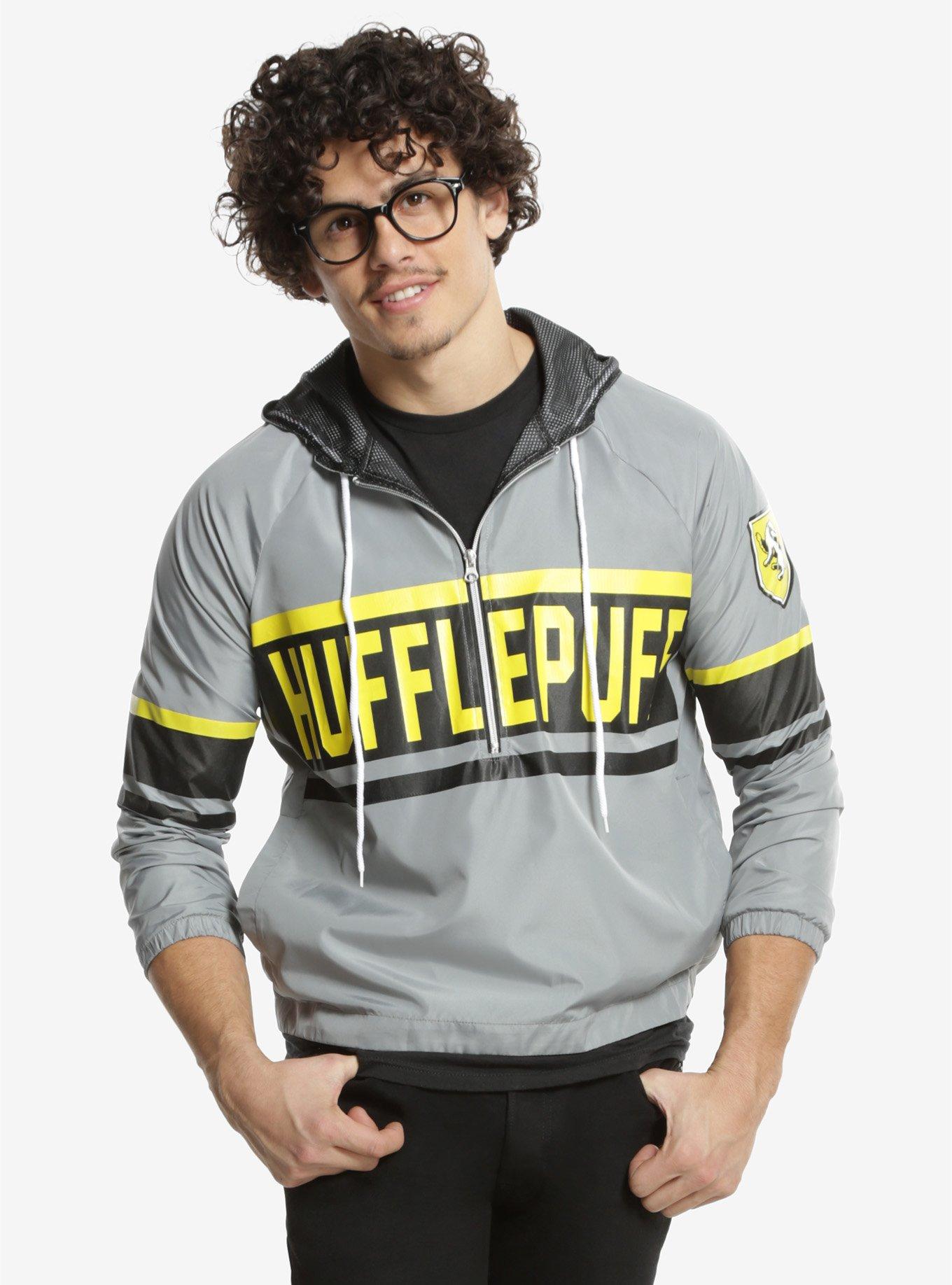 Harry Potter Hufflepuff Windbreaker, GREY, hi-res