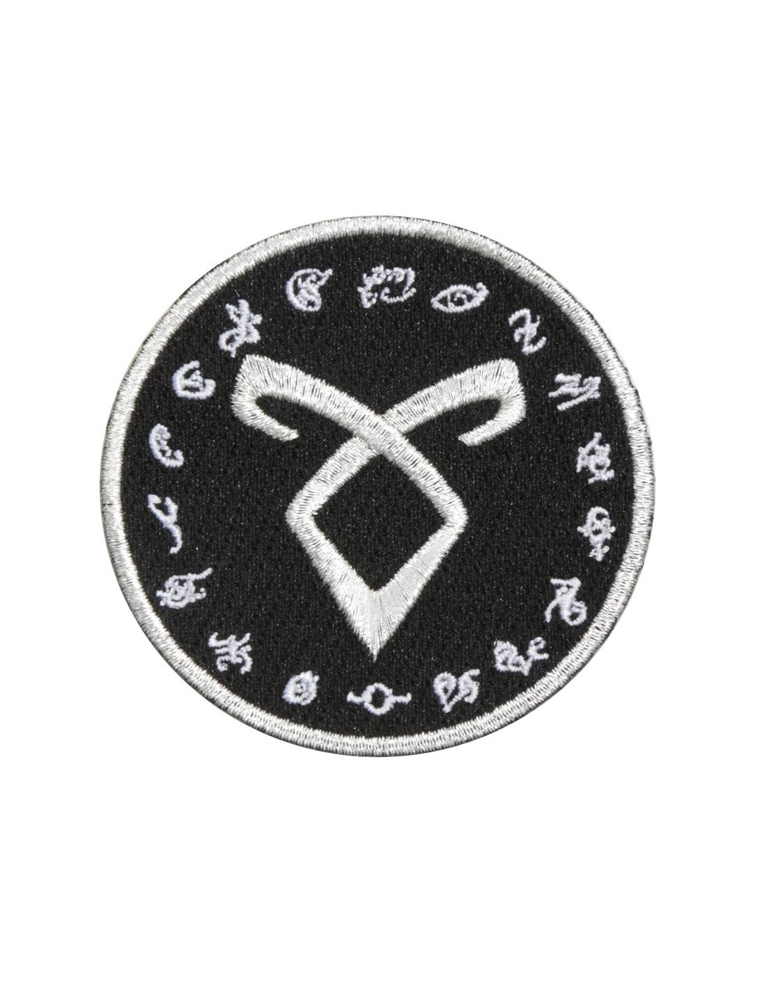 Shadowhunters Runes Iron-On Patch, , hi-res