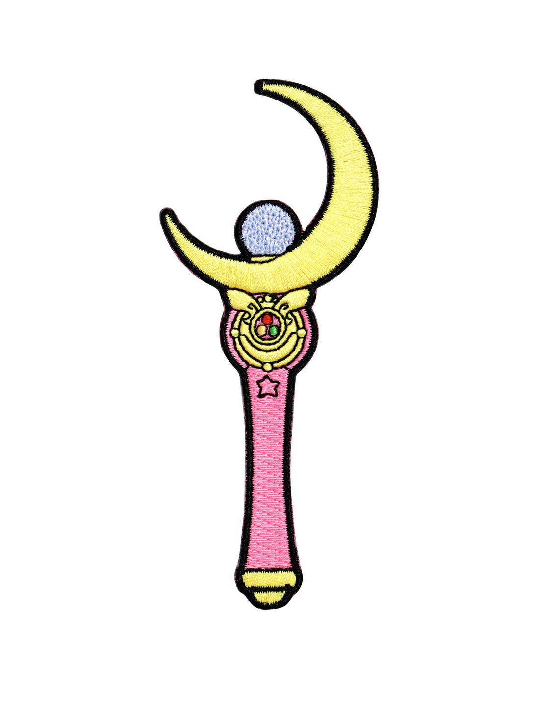 Sailor Moon Moon Stick Patch, , hi-res