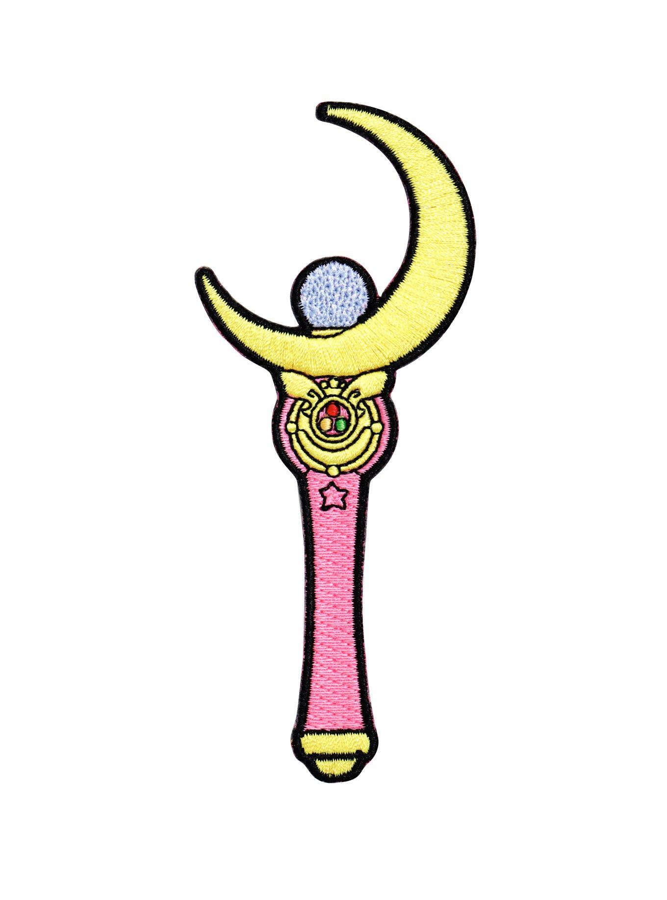 Sailor Moon Moon Stick Patch, , hi-res