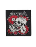 Metallica Logo Skull Iron-On Patch, , hi-res