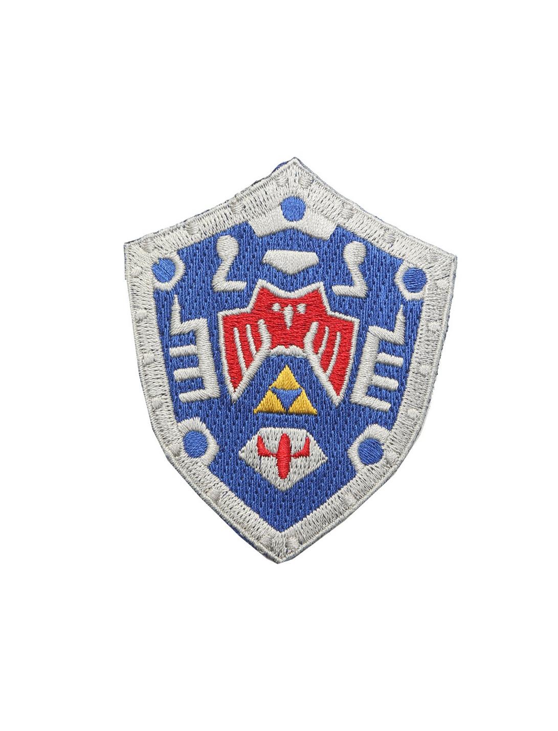 The Legend Of Zelda Master Shield Iron-On Patch, , hi-res
