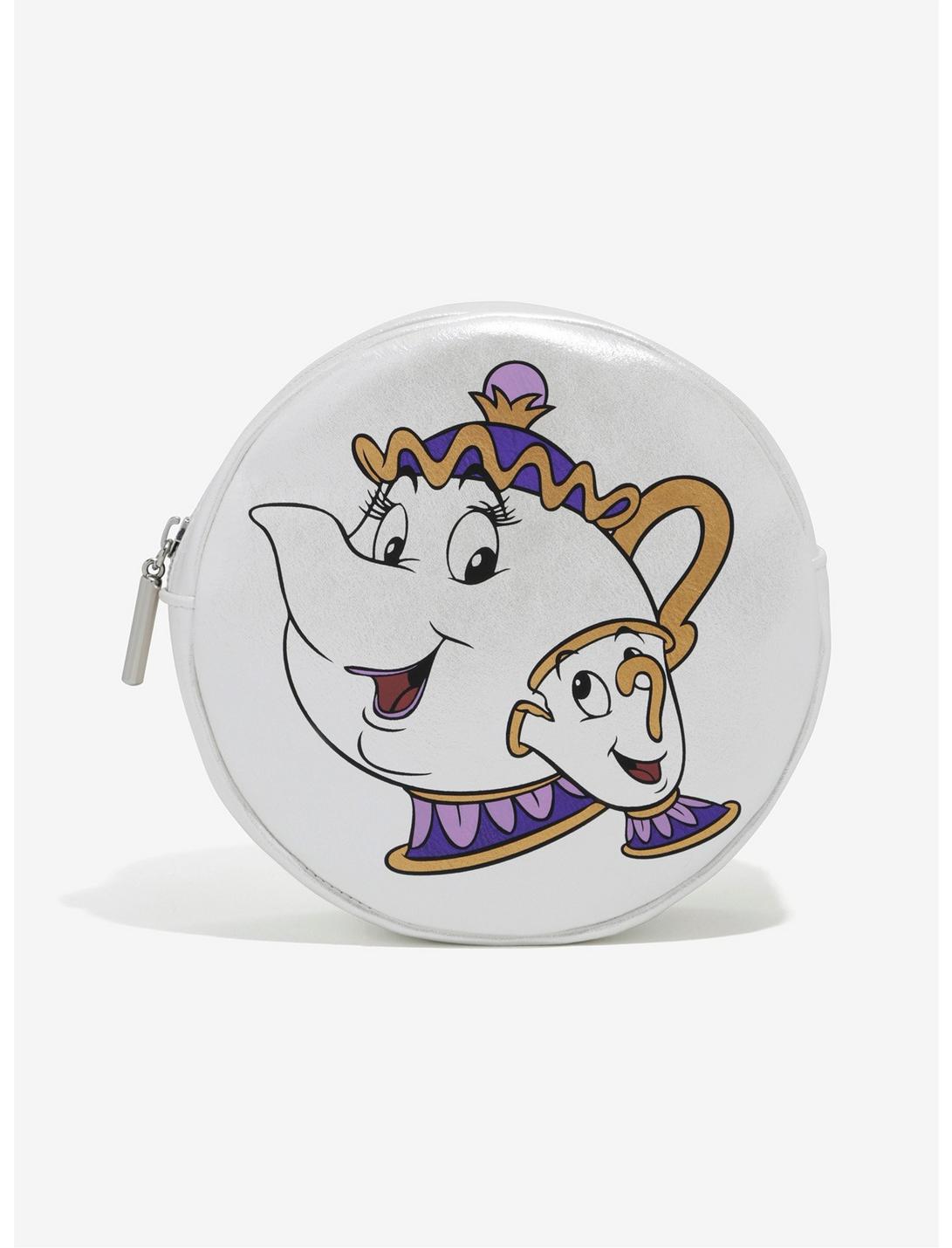 Danielle Nicole Disney Beauty And The Beast Mrs. Potts And Chip Makeup Bag, , hi-res