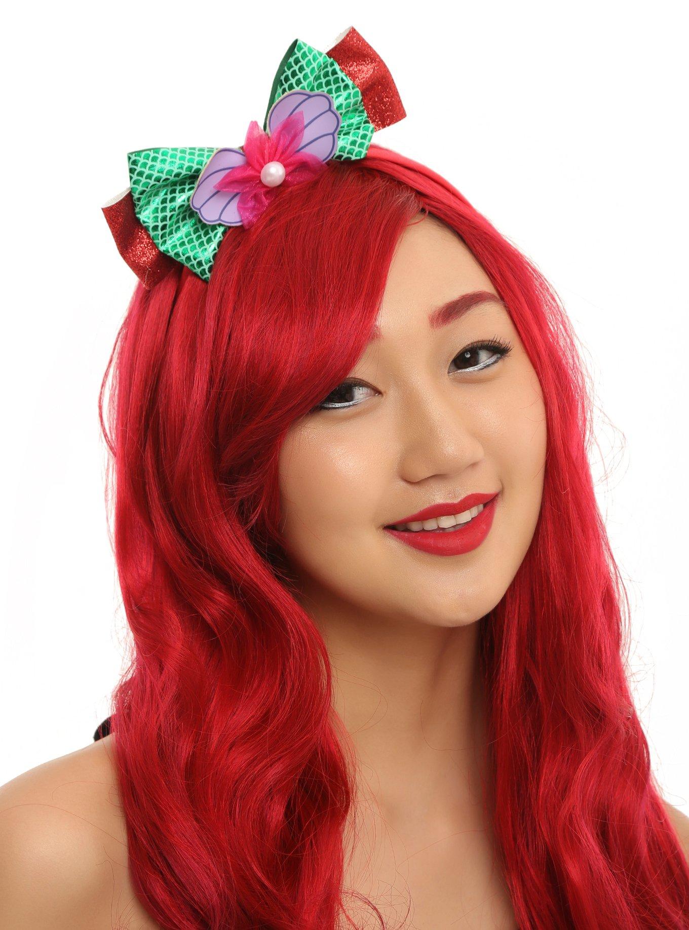 Disney The Little Mermaid Ariel Cosplay Bow Headband, , hi-res