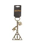 Harry Potter Deathly Hallows Charm Key Chain, , hi-res
