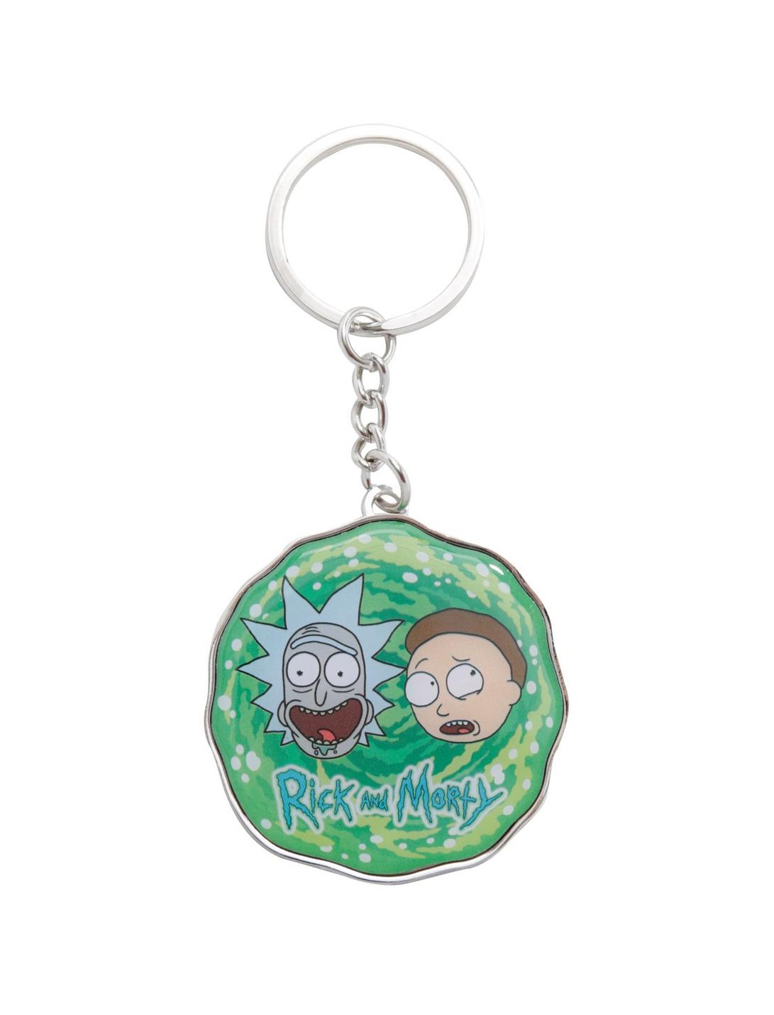 Rick And Morty Portal Key Chain, , hi-res