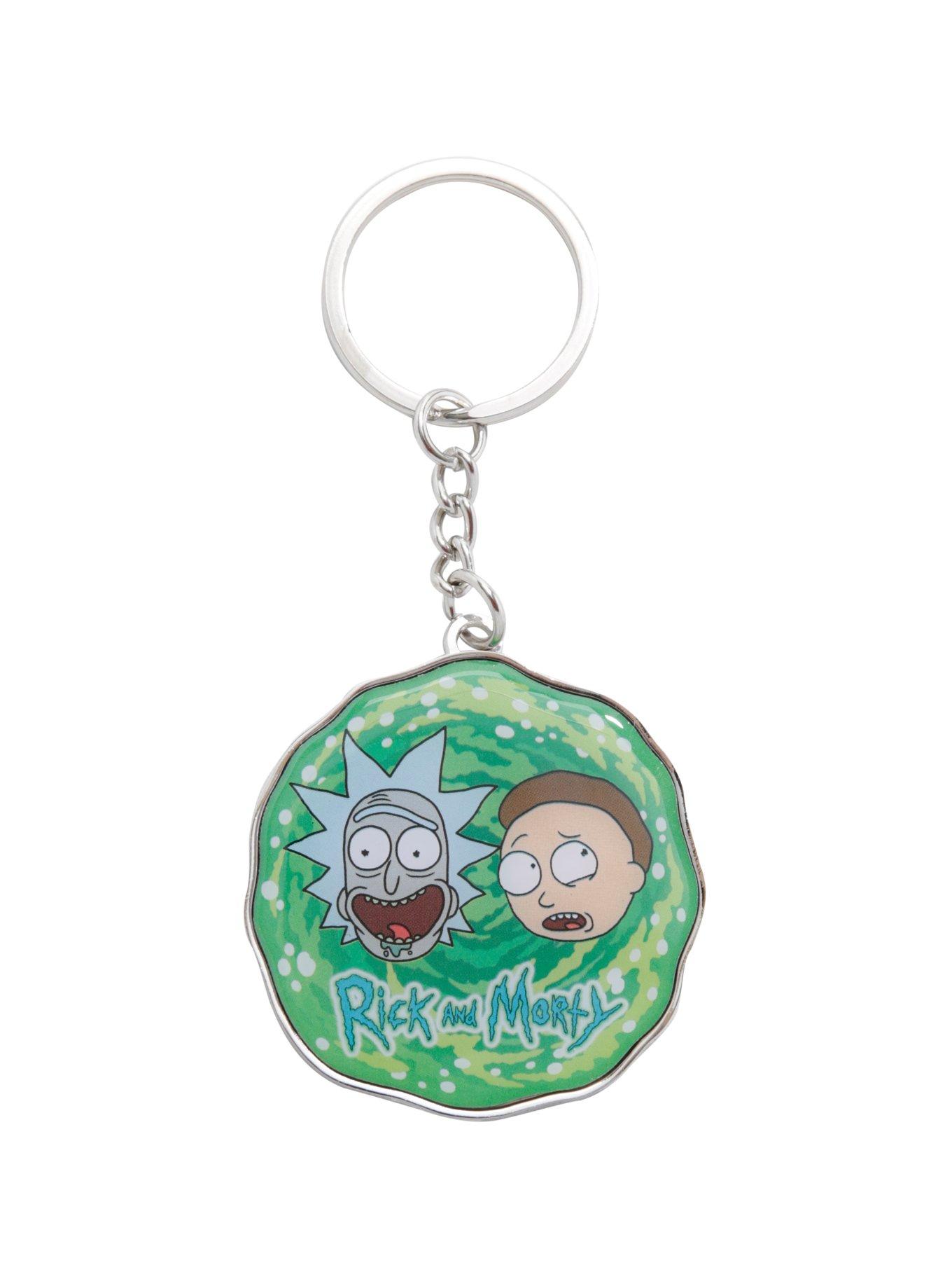 Rick And Morty Portal Key Chain, , hi-res