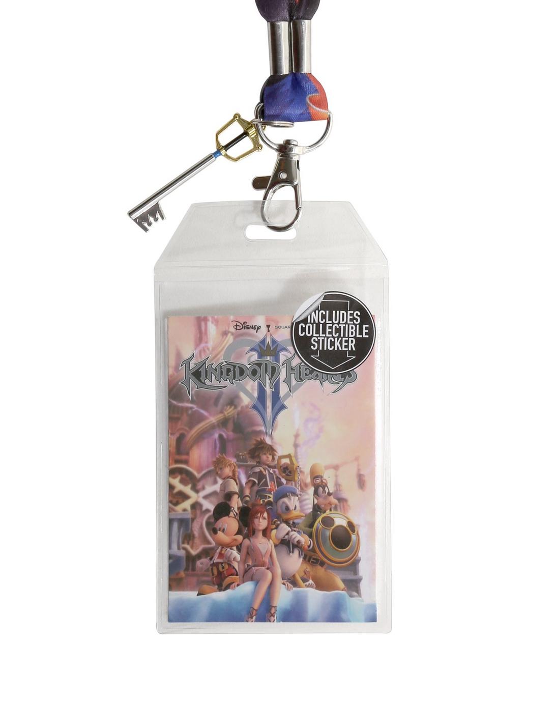 Disney Kingdom Hearts II Keyhole Lanyard, , hi-res