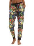 Disney Beauty And The Beast Stained Glass Girls Jogger Pants, MULTI, hi-res
