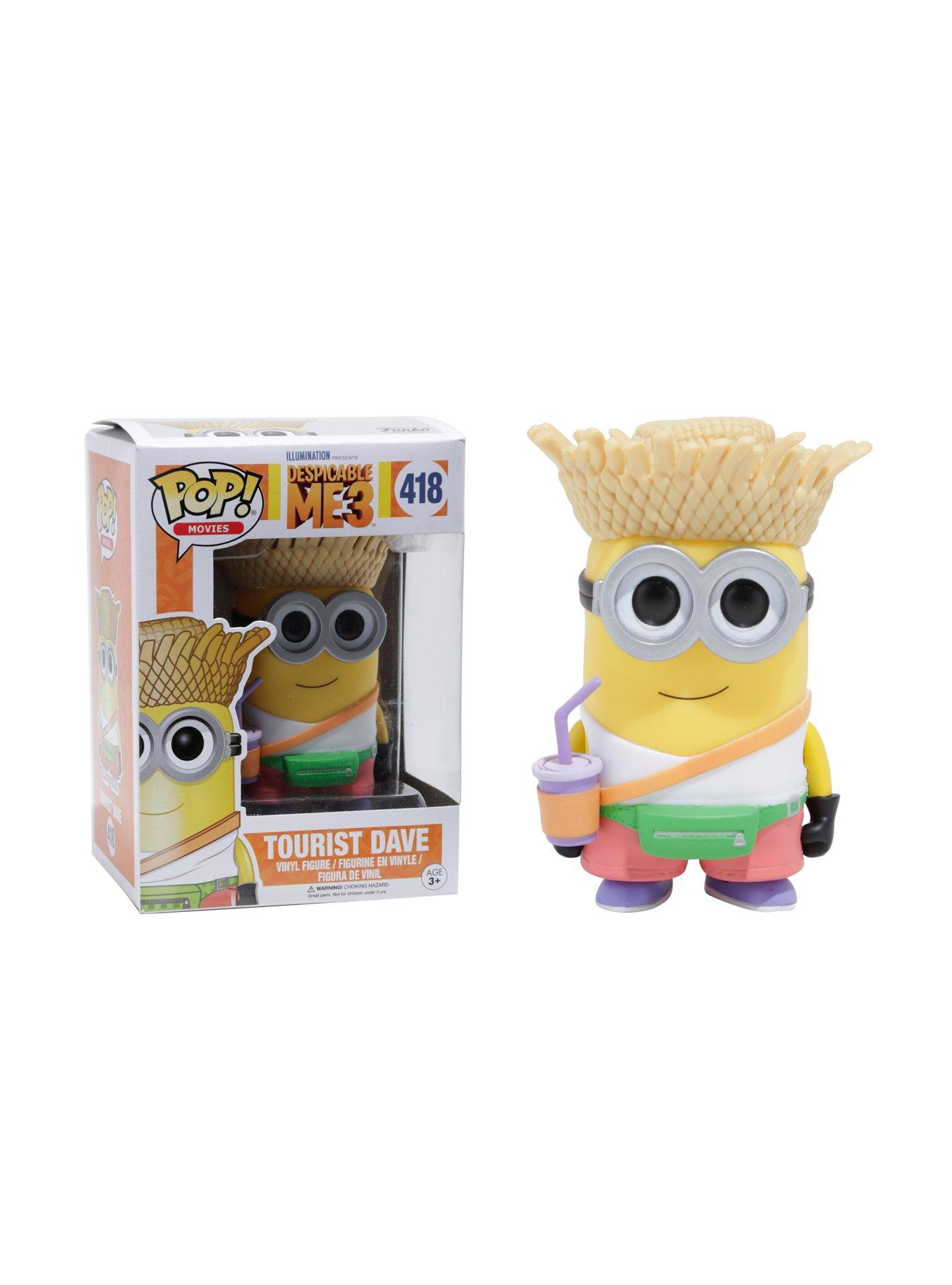 Funko Despicable Me 3 Pop! Movies Tourist Dave Vinyl Figure, , hi-res