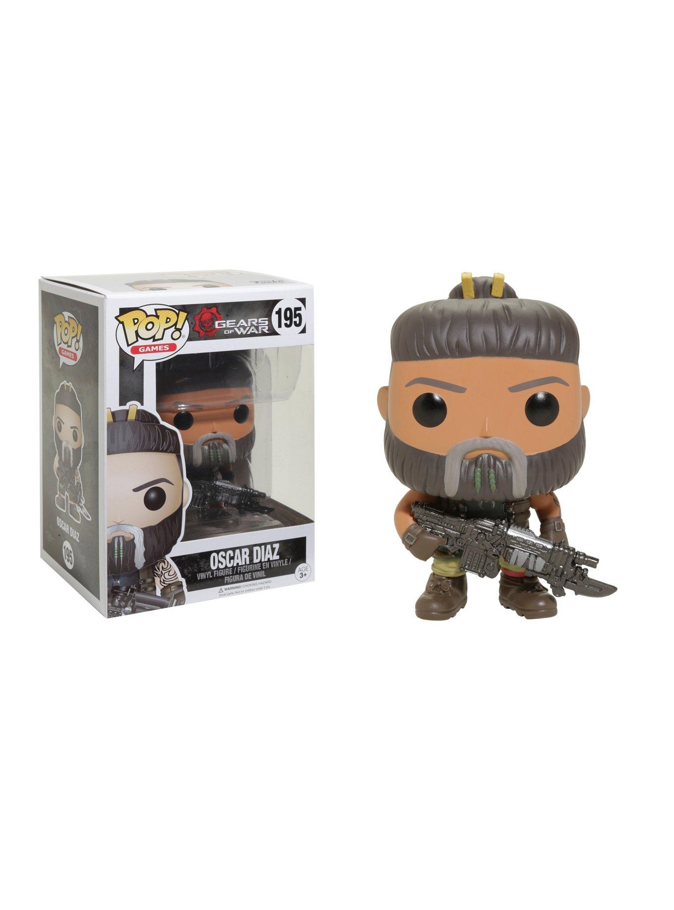 Funko Gears Of War Wave 2 Pop! Games Oscar Diaz Vinyl Figure, , hi-res