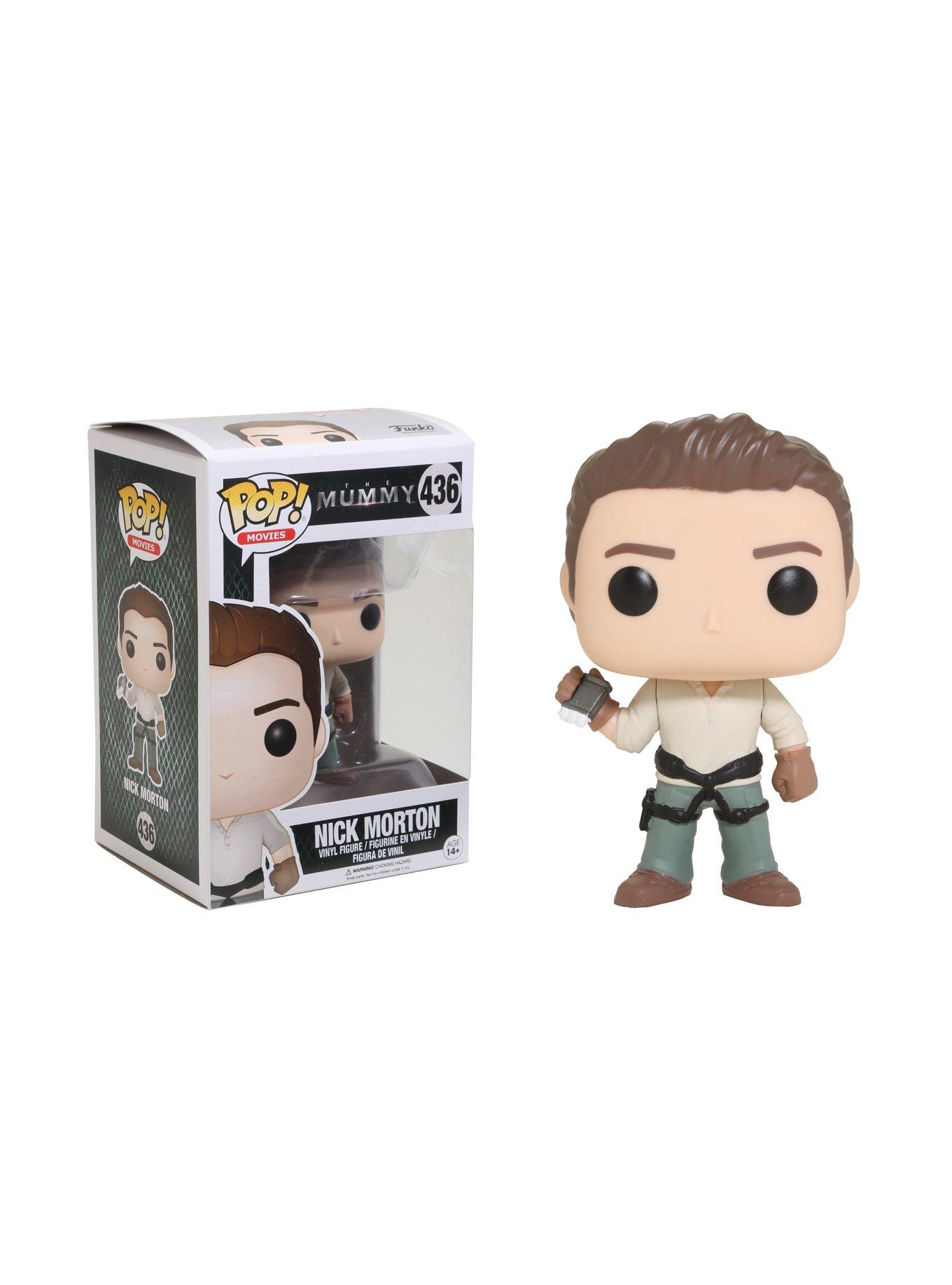 Funko The Mummy Pop! Movies Nick Morton Vinyl Figure, , hi-res