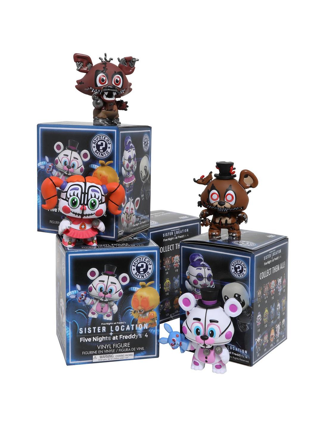 Five Nights At Freddy's: Sister Location Mystery Minis Blind Box Vinyl Figure, , hi-res