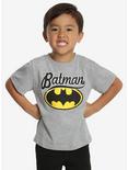 DC Comics Batman Logo Toddler Tee, GREY, hi-res