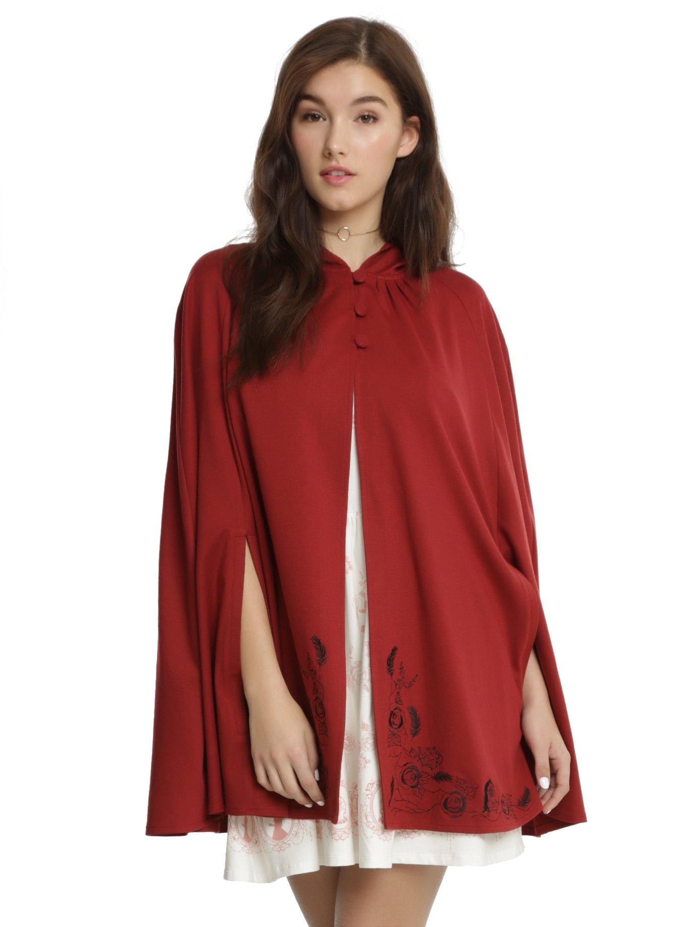 Disney Beauty And The Beast Belle Cape, RED, hi-res