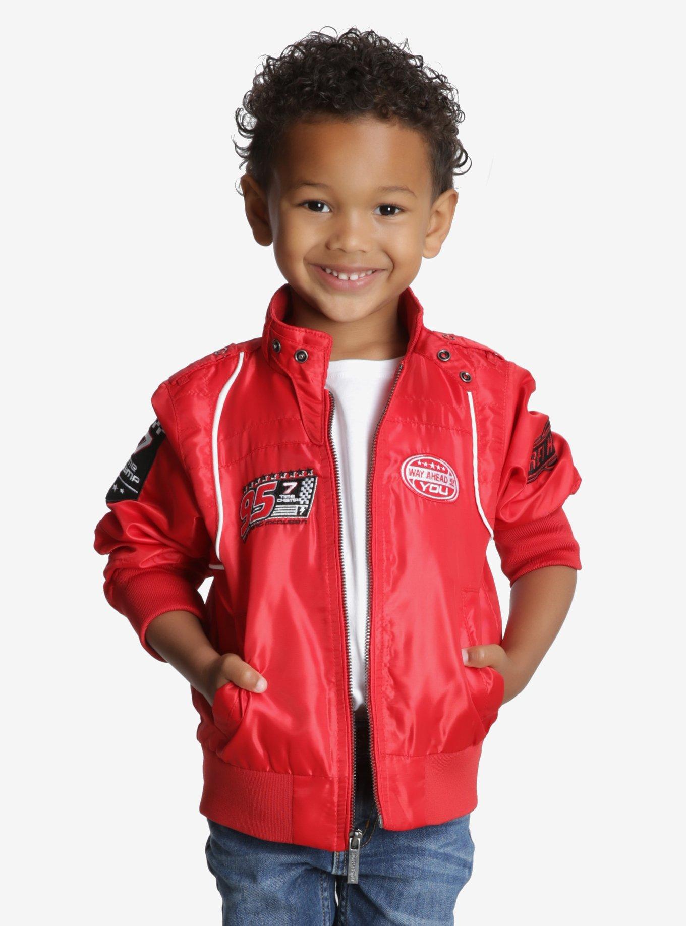 Members Only Disney Pixar Cars Red Racer Toddler Jacket, RED, hi-res