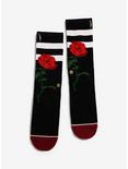 Stance Disney Beauty And The Beast Rose Womens Socks, , hi-res