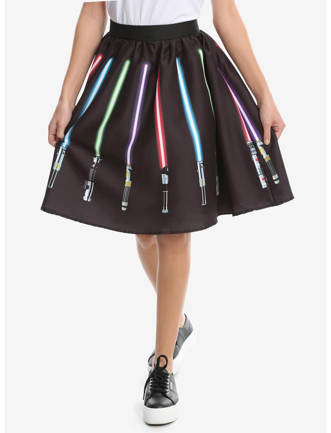 Star Wars Lightsabers Skirt, BLACK, hi-res