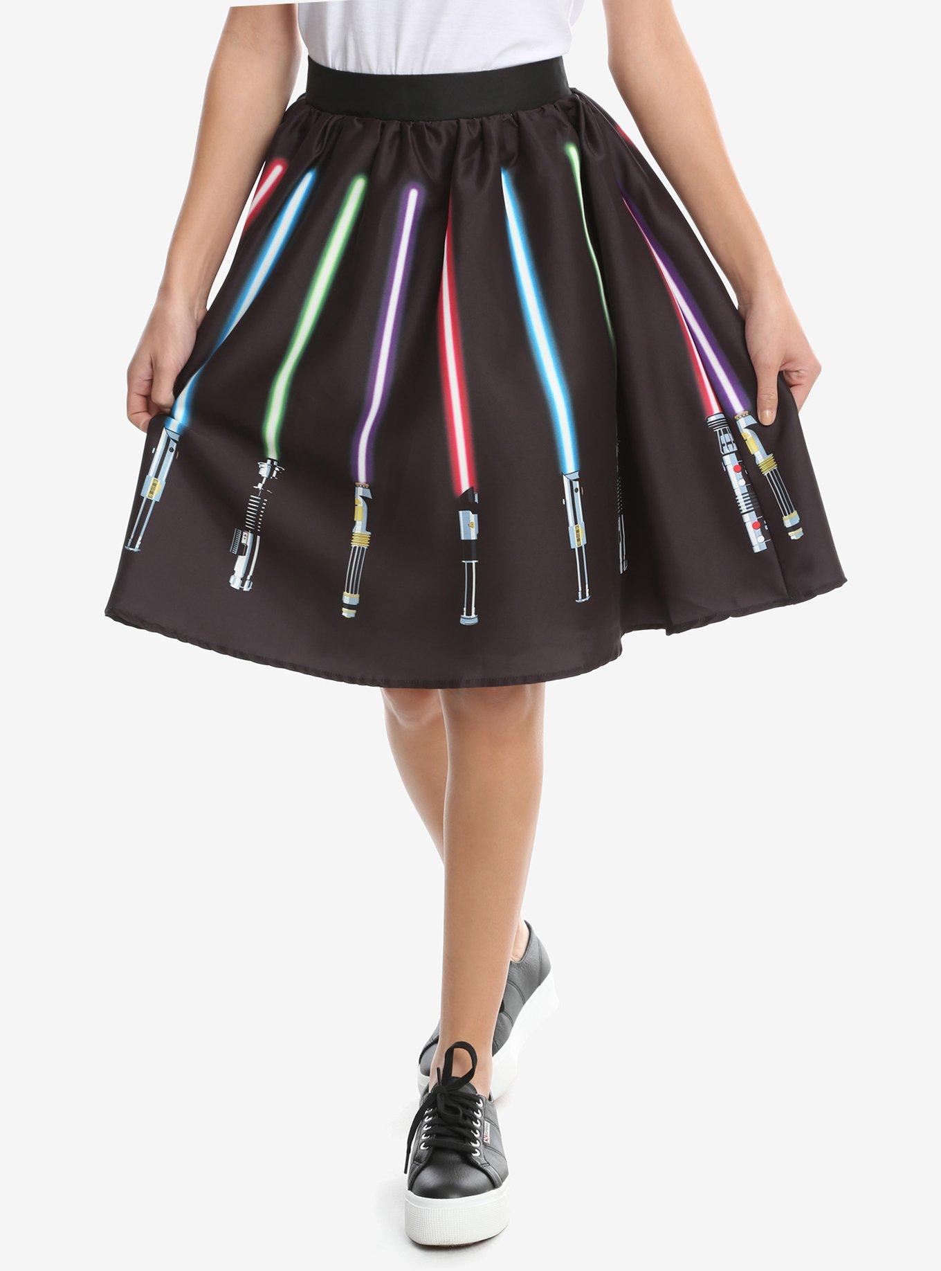 Star Wars Lightsabers Skirt, BLACK, hi-res