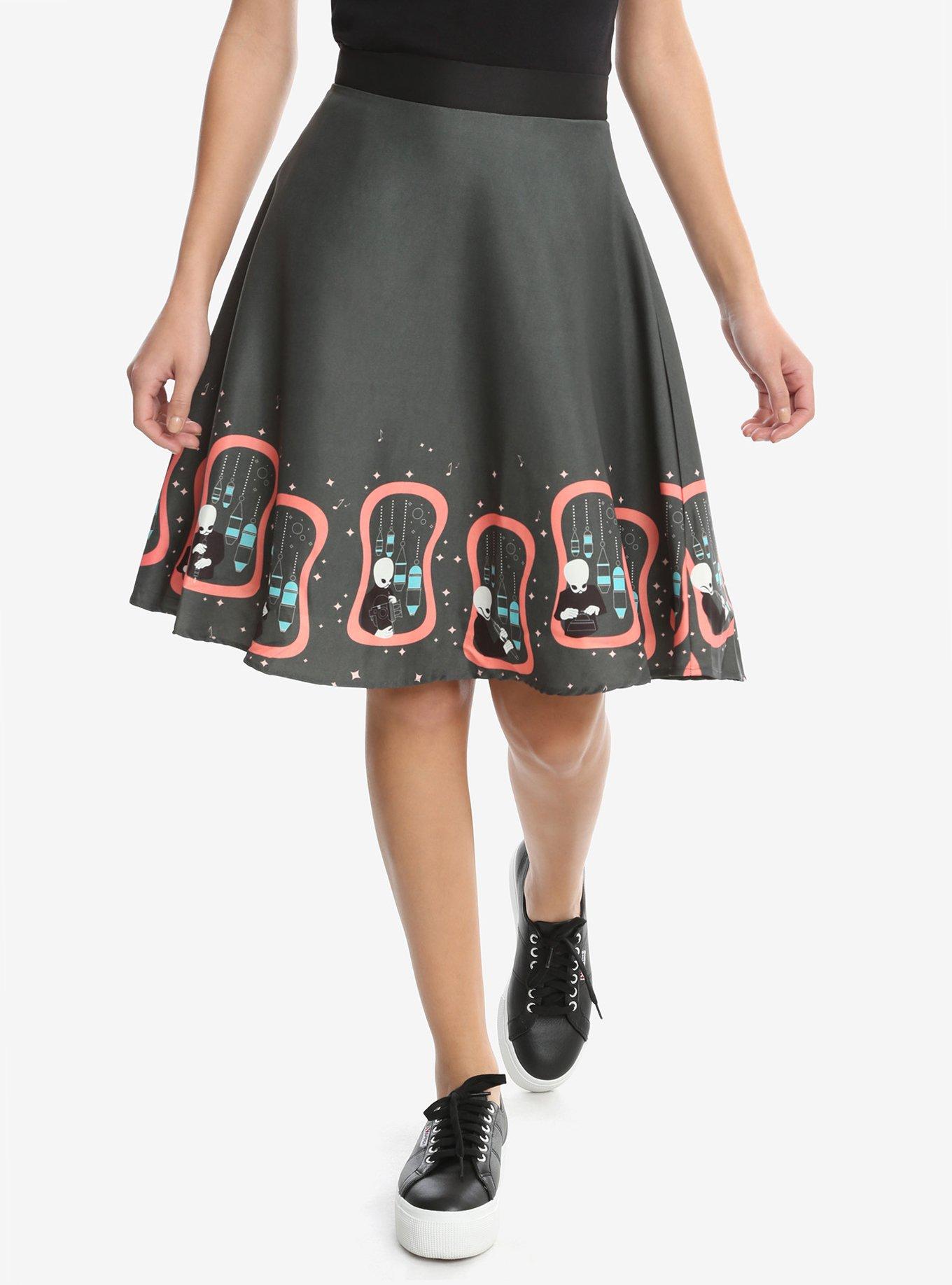 Star Wars Cantina Band Skirt, HEATHER GREY, hi-res