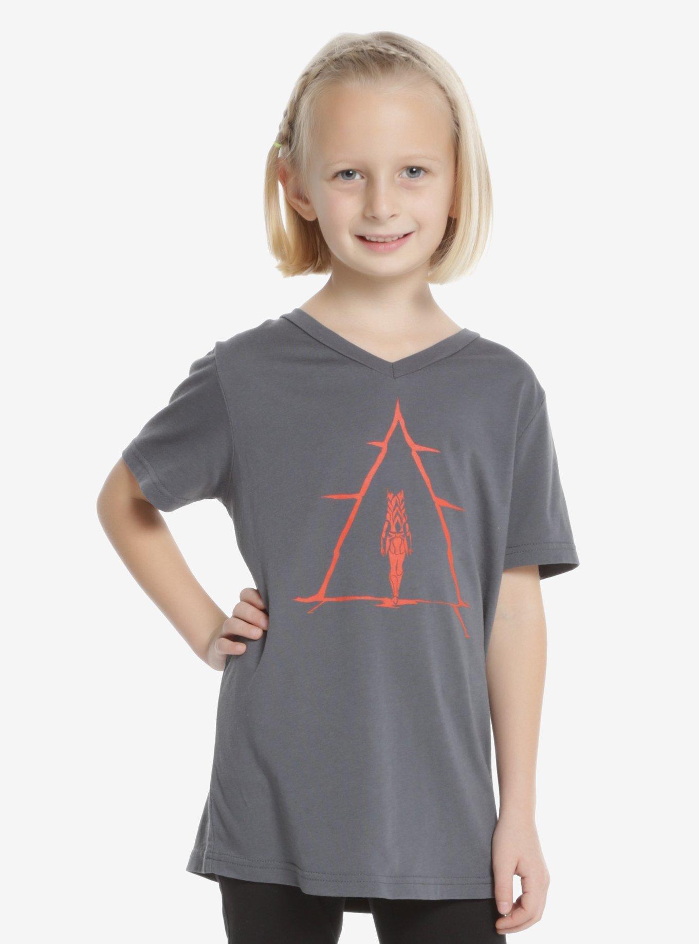 Star Wars Rebels Ahsoka Dave Filoni Youth T-Shirt, HEATHER GREY, hi-res