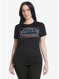 Star Wars Lightsaber Logo T-Shirt, BLACK, hi-res