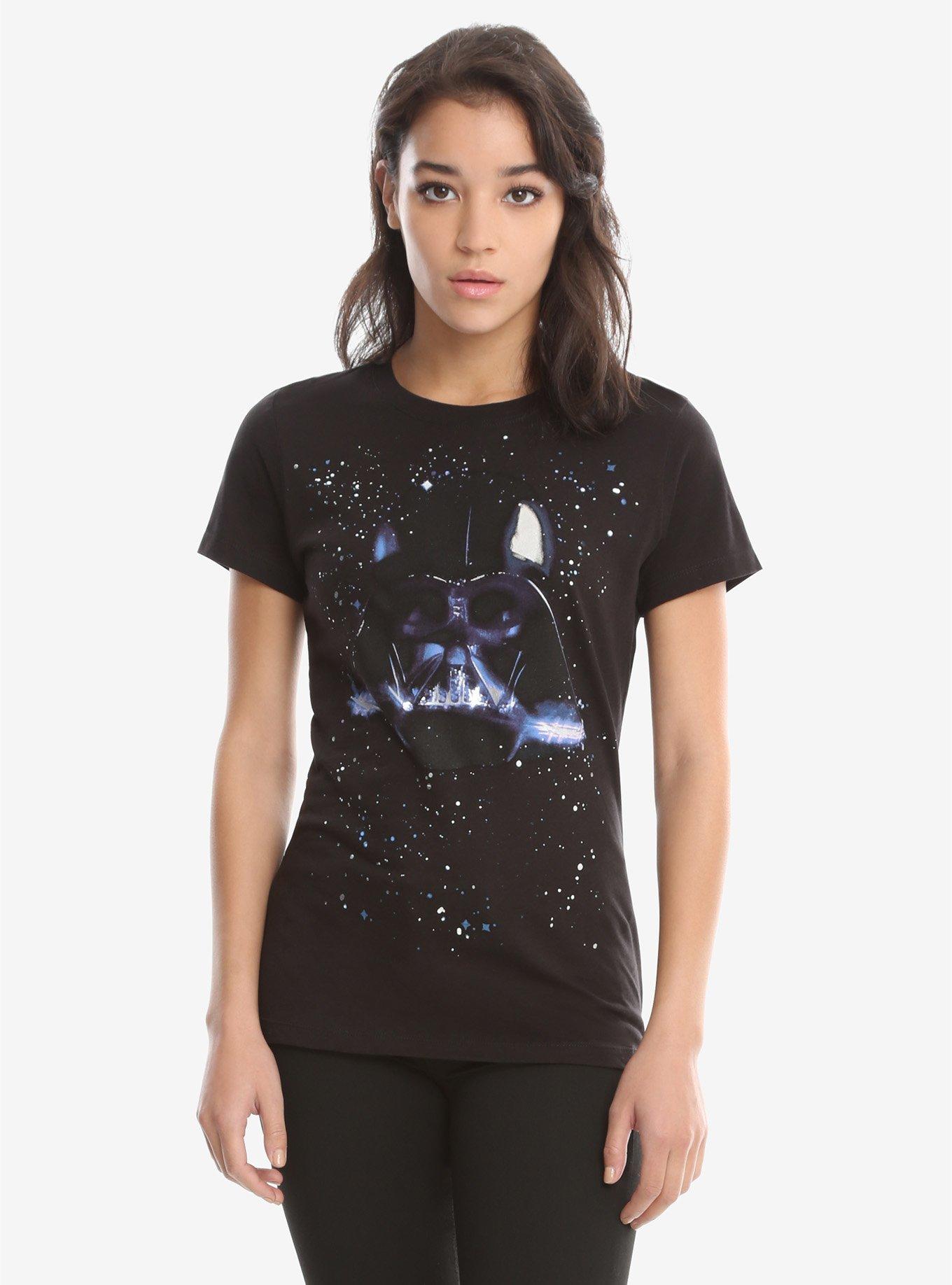 Star Wars Darth Vader Starry T-Shirt, BLACK, hi-res