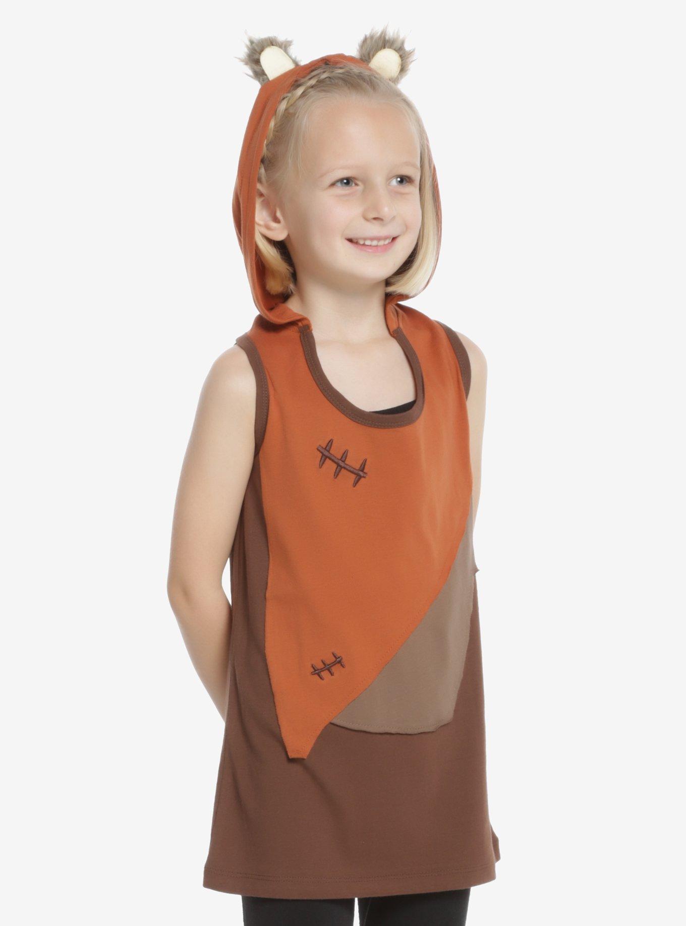 Star Wars Ewok Youth Hooded Tank Top, , hi-res