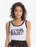 Star Wars Comic Fill Logo Tank Top, WHITE, hi-res