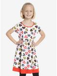 Her Universe Star Wars Heart Good Guys Youth Dress, WHITE, hi-res