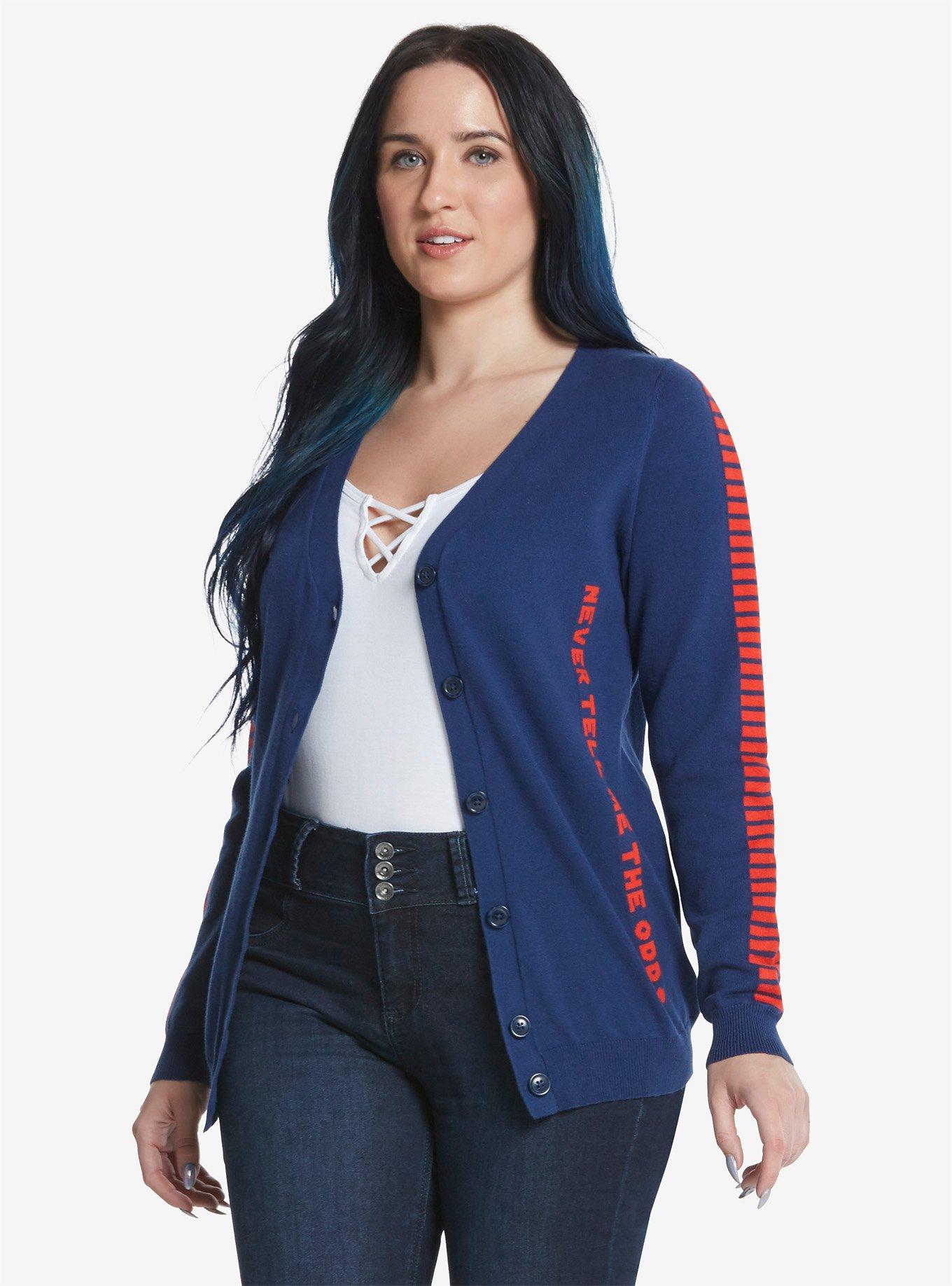 Star Wars Han Solo Striped Cardigan, NAVY, hi-res