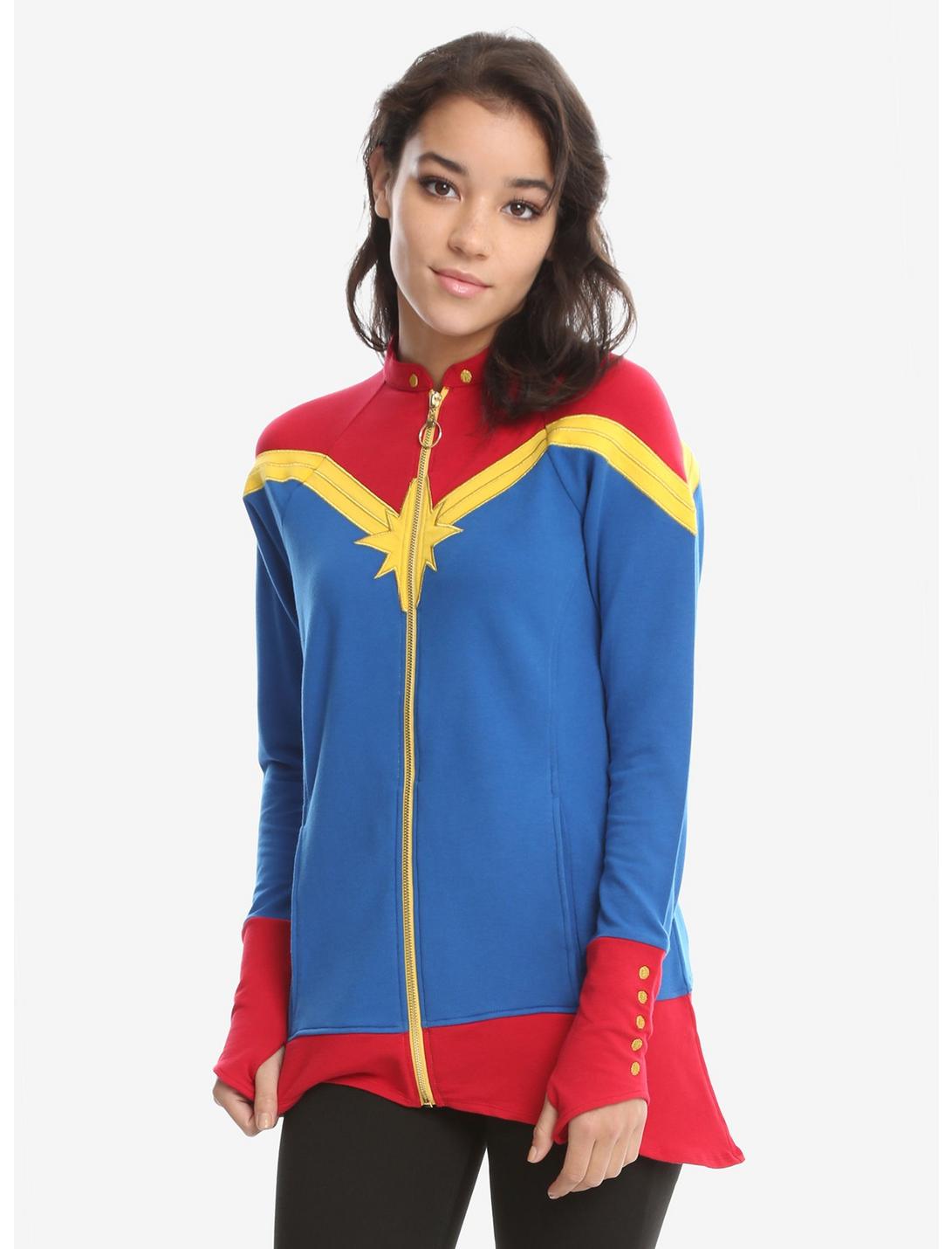 Marvel Captain Marvel Jacket, LIGHT BLUE, hi-res