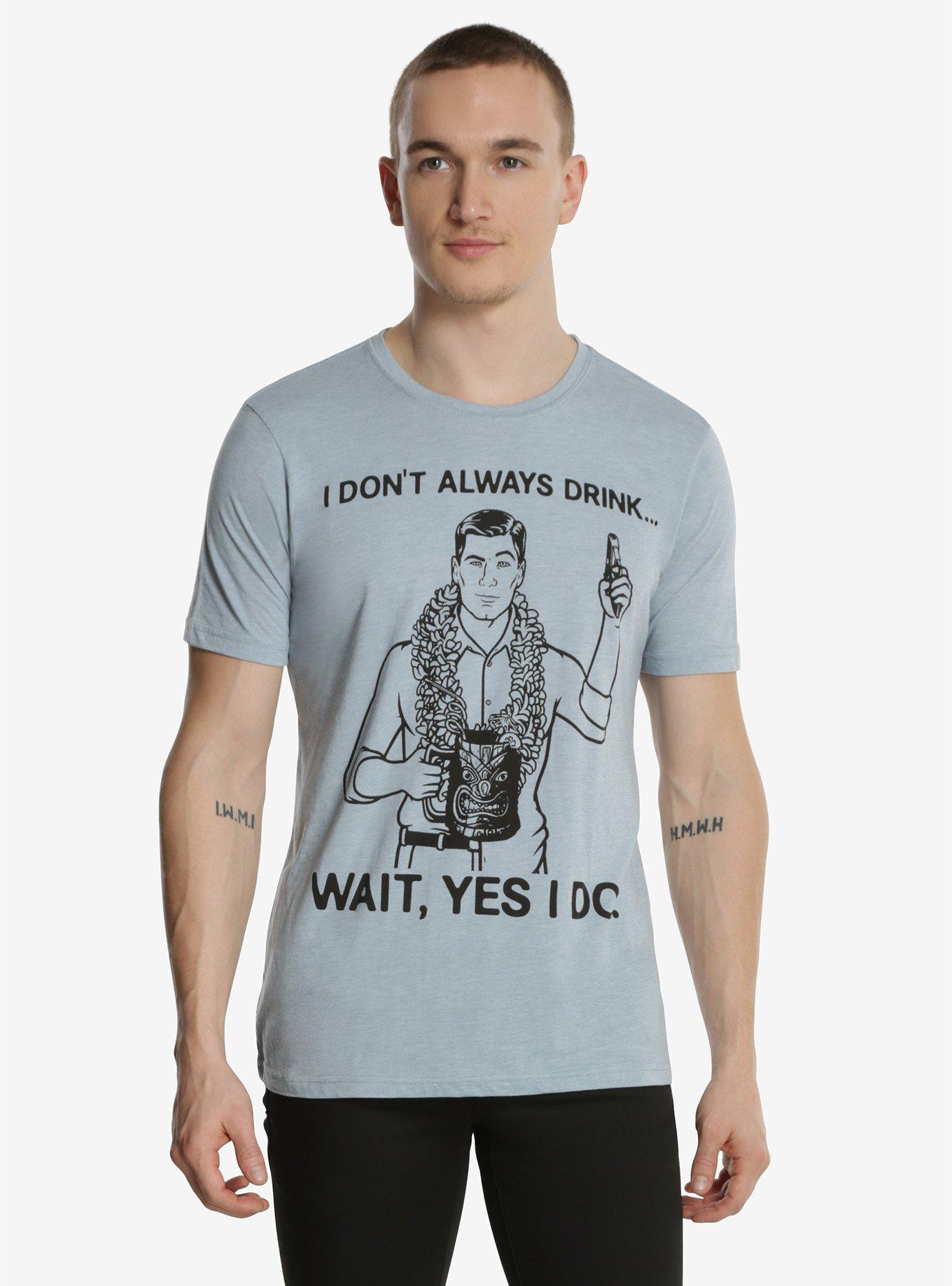 Archer Yes, I Do T-Shirt, LIGHTLY BLUE, hi-res