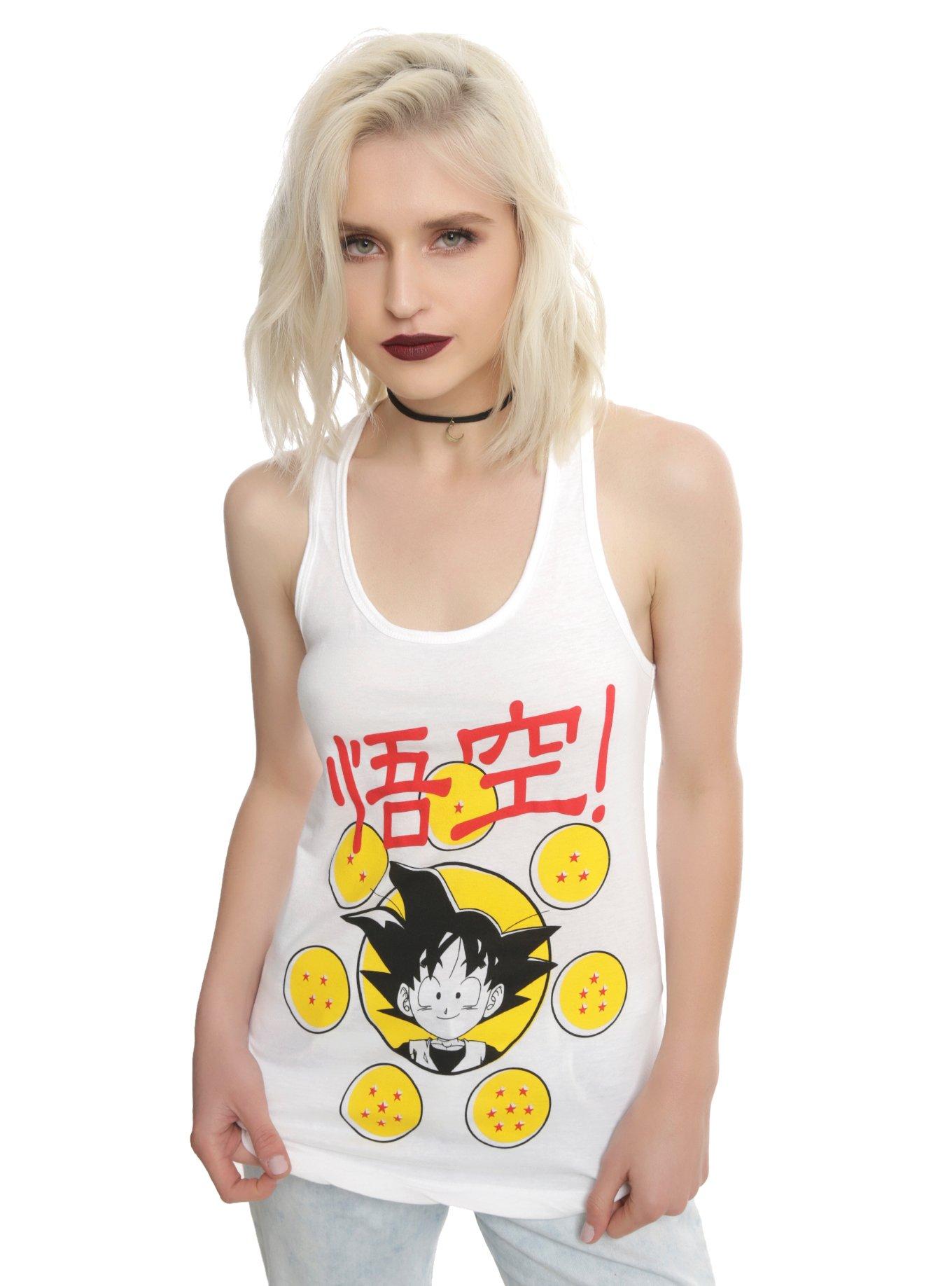 Dragon Ball Z Goten Dragon Balls Girls Tank Top, WHITE, hi-res