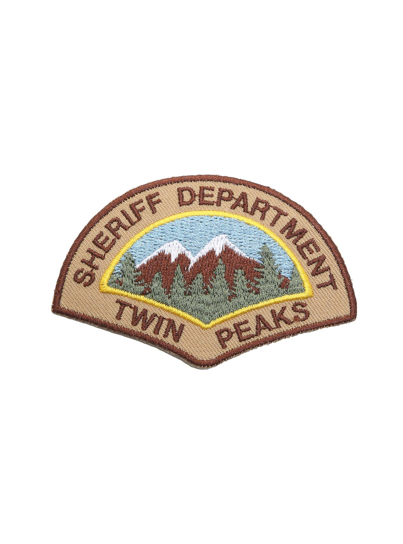 Twin Peaks Sheriff Department Iron-On Patch, , hi-res