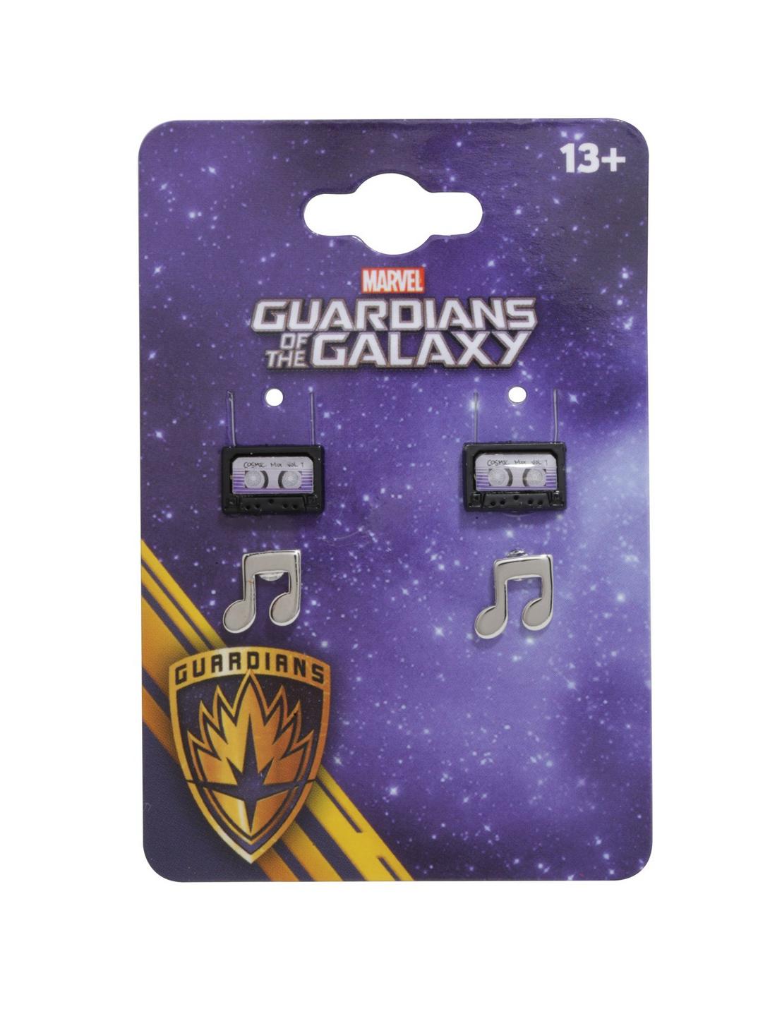 Marvel Guardians Of The Galaxy Cosmic Mix Music Note Earring Set, , hi-res