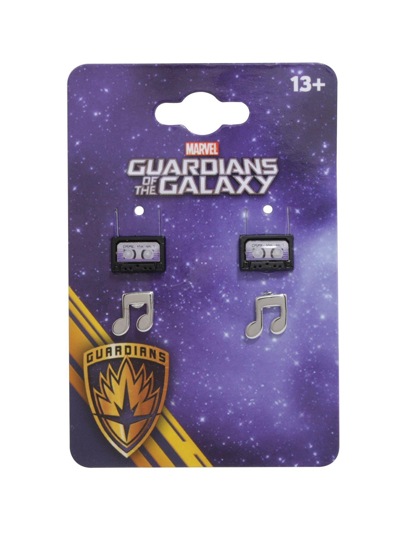 Marvel Guardians Of The Galaxy Cosmic Mix Music Note Earring Set, , hi-res