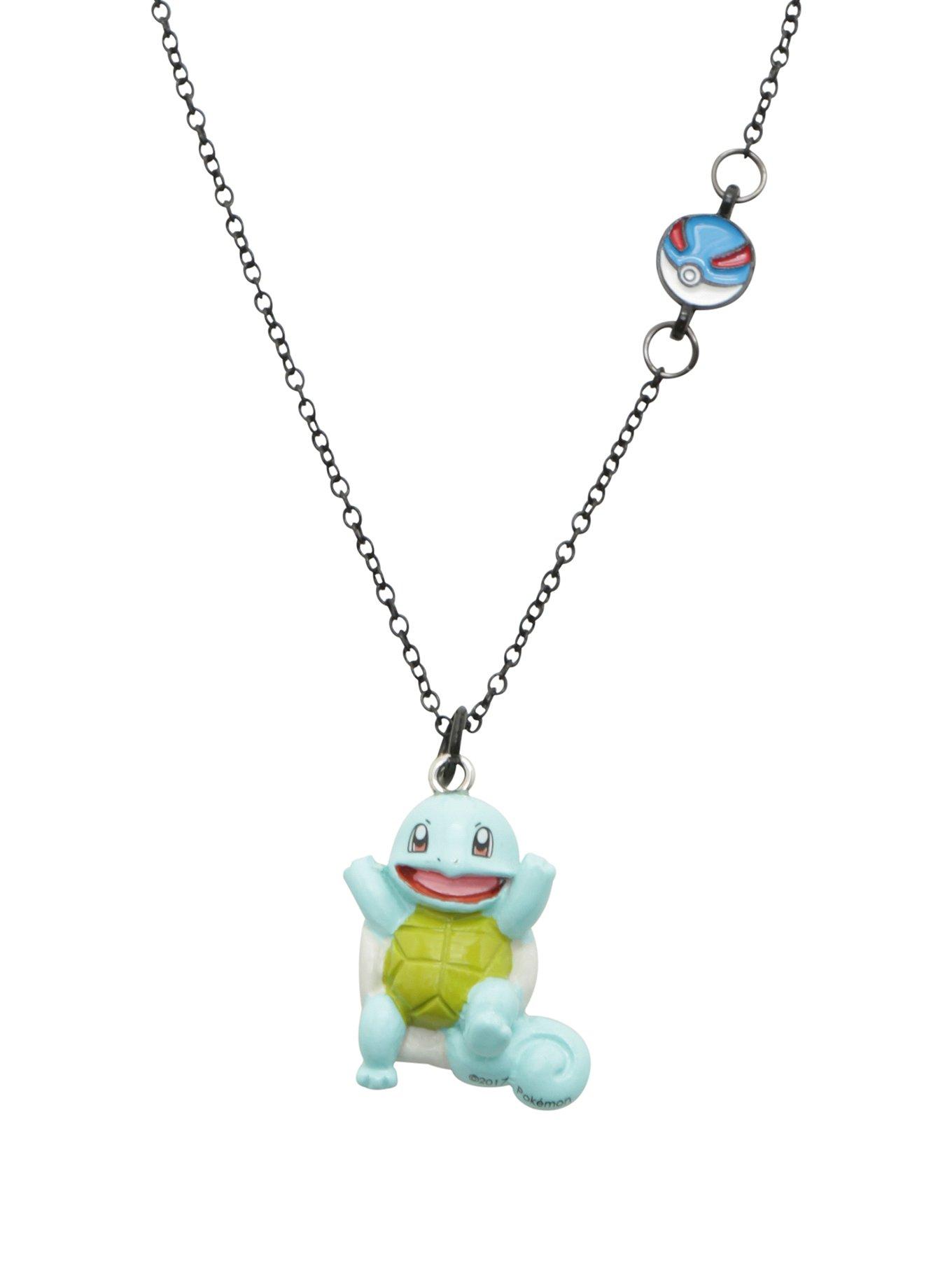 Pokemon Squirtle 3D Necklace, , hi-res