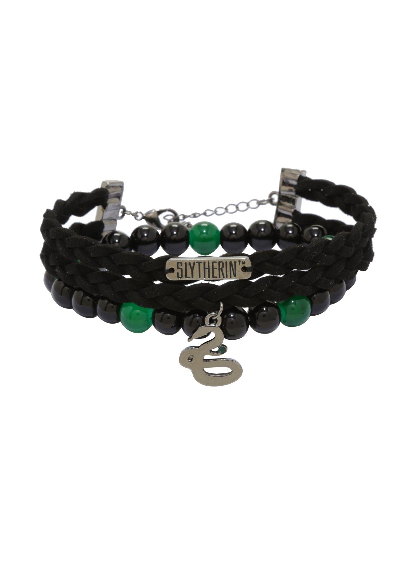 Harry Potter Slytherin Bracelet Set, , hi-res