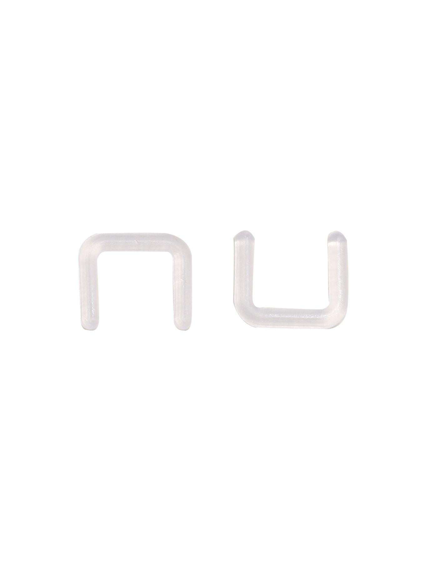 Basic Septum Retainer 2 Pack, CLEAR, hi-res