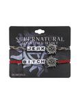 Supernatural Jerk & Bitch Charm Bracelets, , hi-res