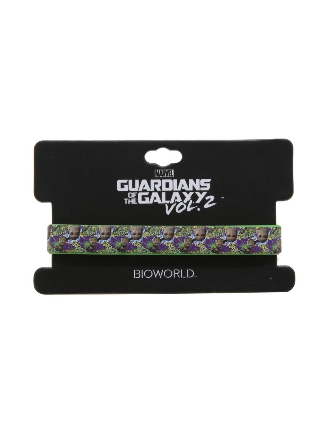 Marvel Guardians Of The Galaxy Vol. 2 Baby Groot Rubber Bracelet, , hi-res