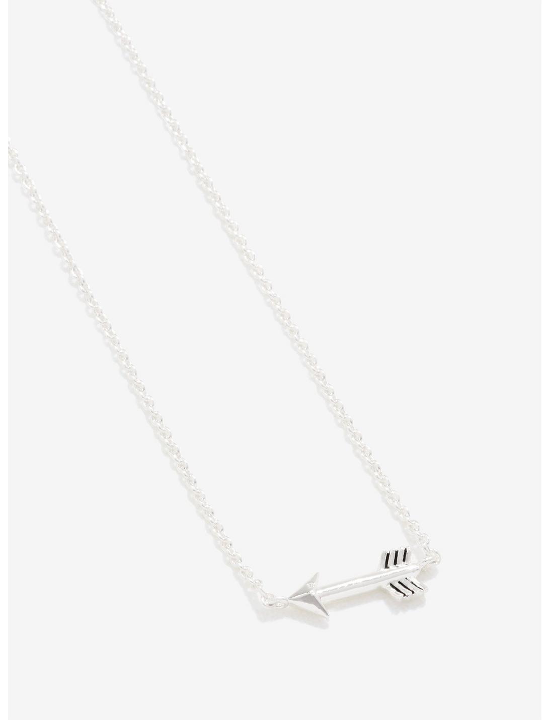Arrow Silver Necklace, , hi-res