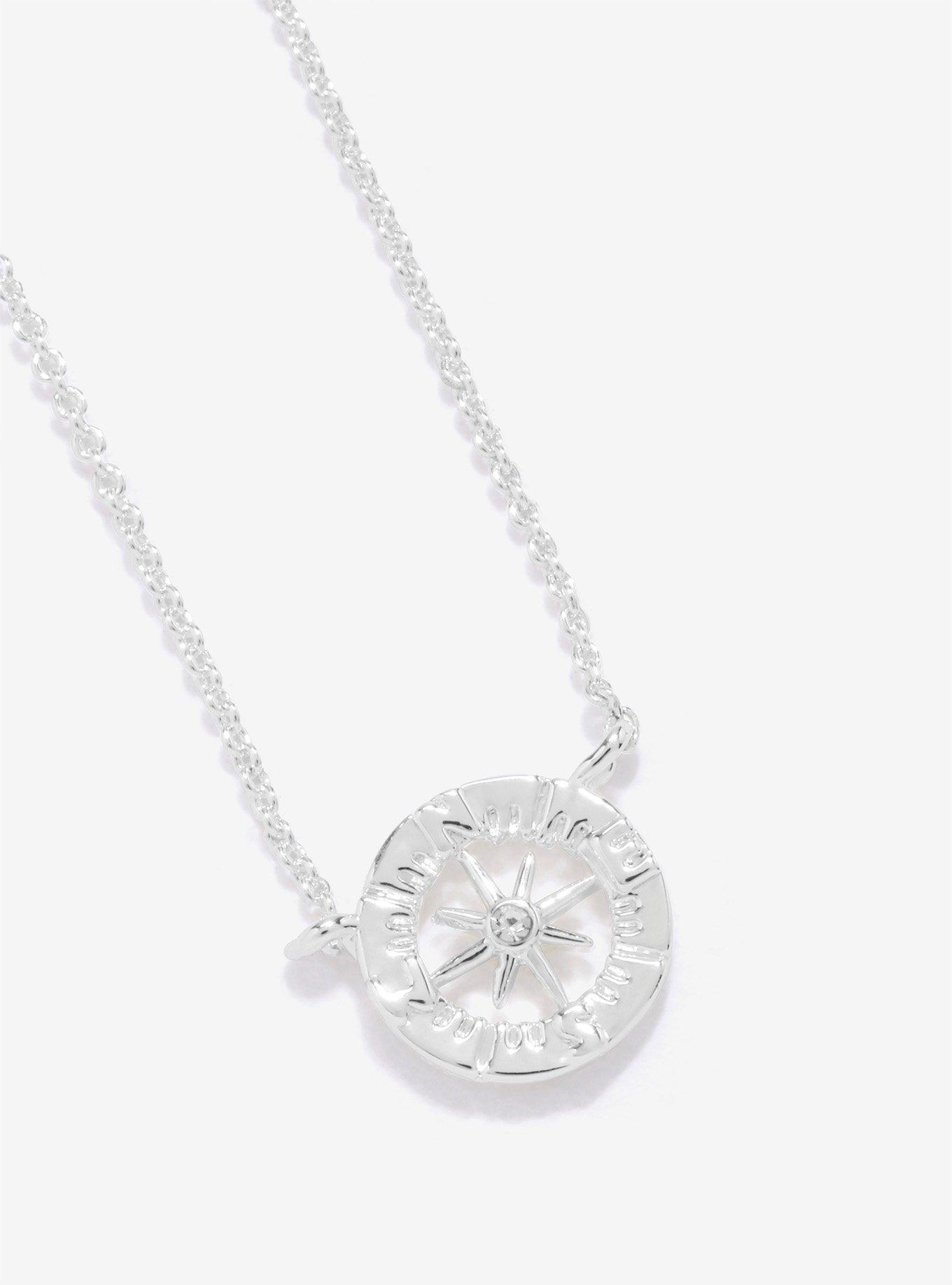 Compass Crystal Necklace, , hi-res