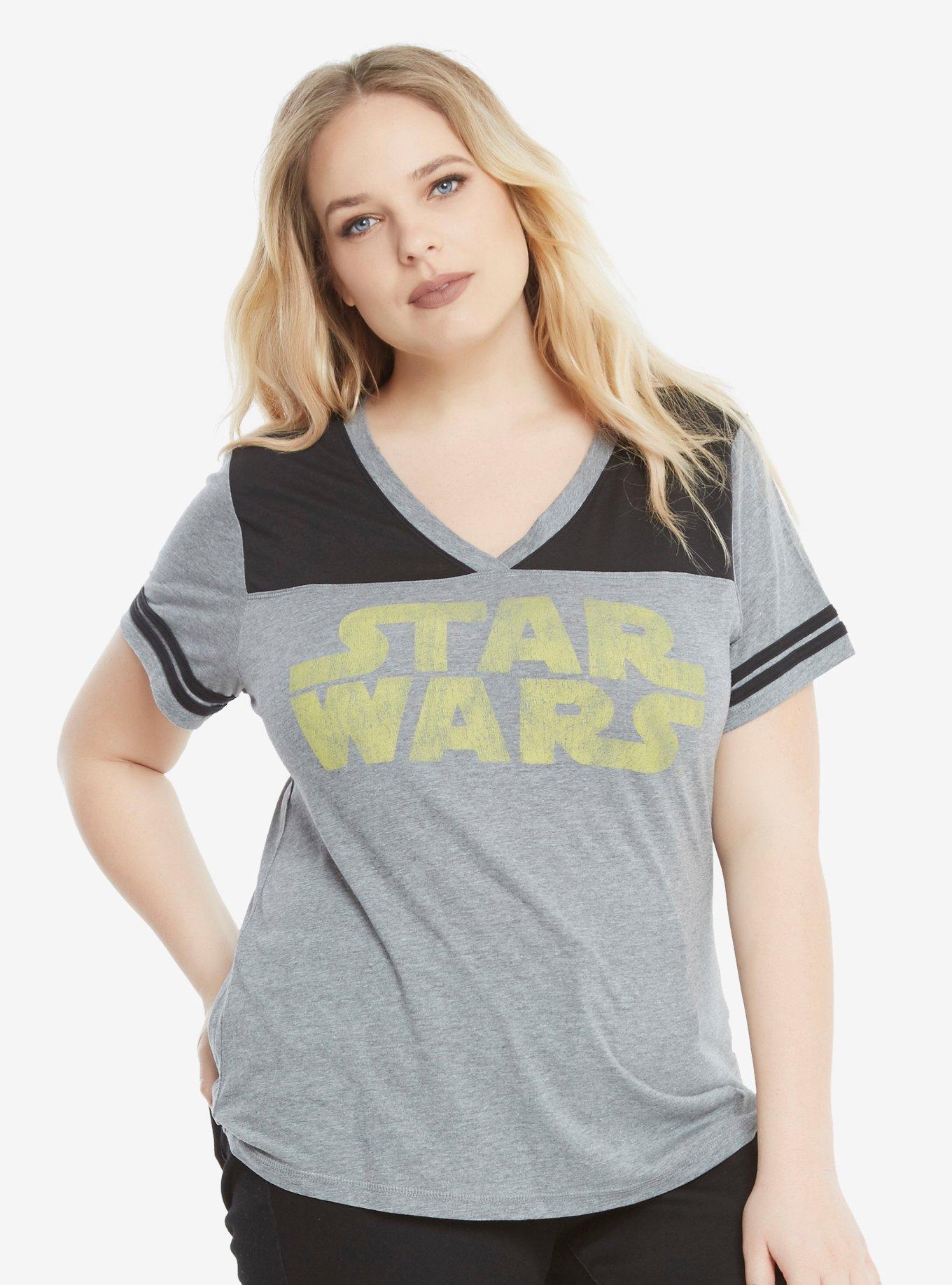 Star Wars 77 Logo Athletic T-Shirt Extended Size, , hi-res