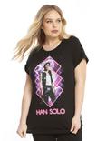 Star Wars Neon Han Solo T-Shirt Extended Size, , hi-res