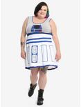 Star Wars R2-D2 A-Line Dress Extended Size, , hi-res