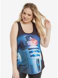 Star Wars R2-D2 Sublimation Tank Top Extended Size, , hi-res
