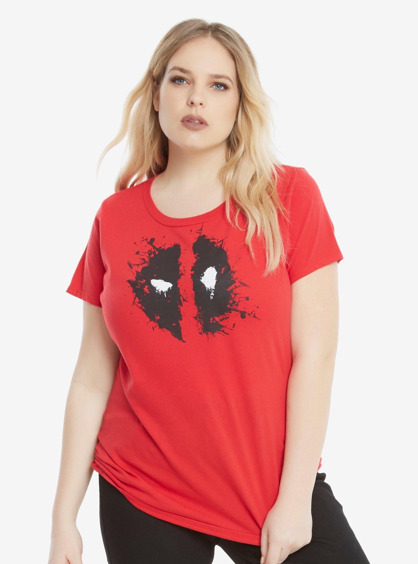 Marvel Deadpool Grunge T-Shirt Extended Size, , hi-res