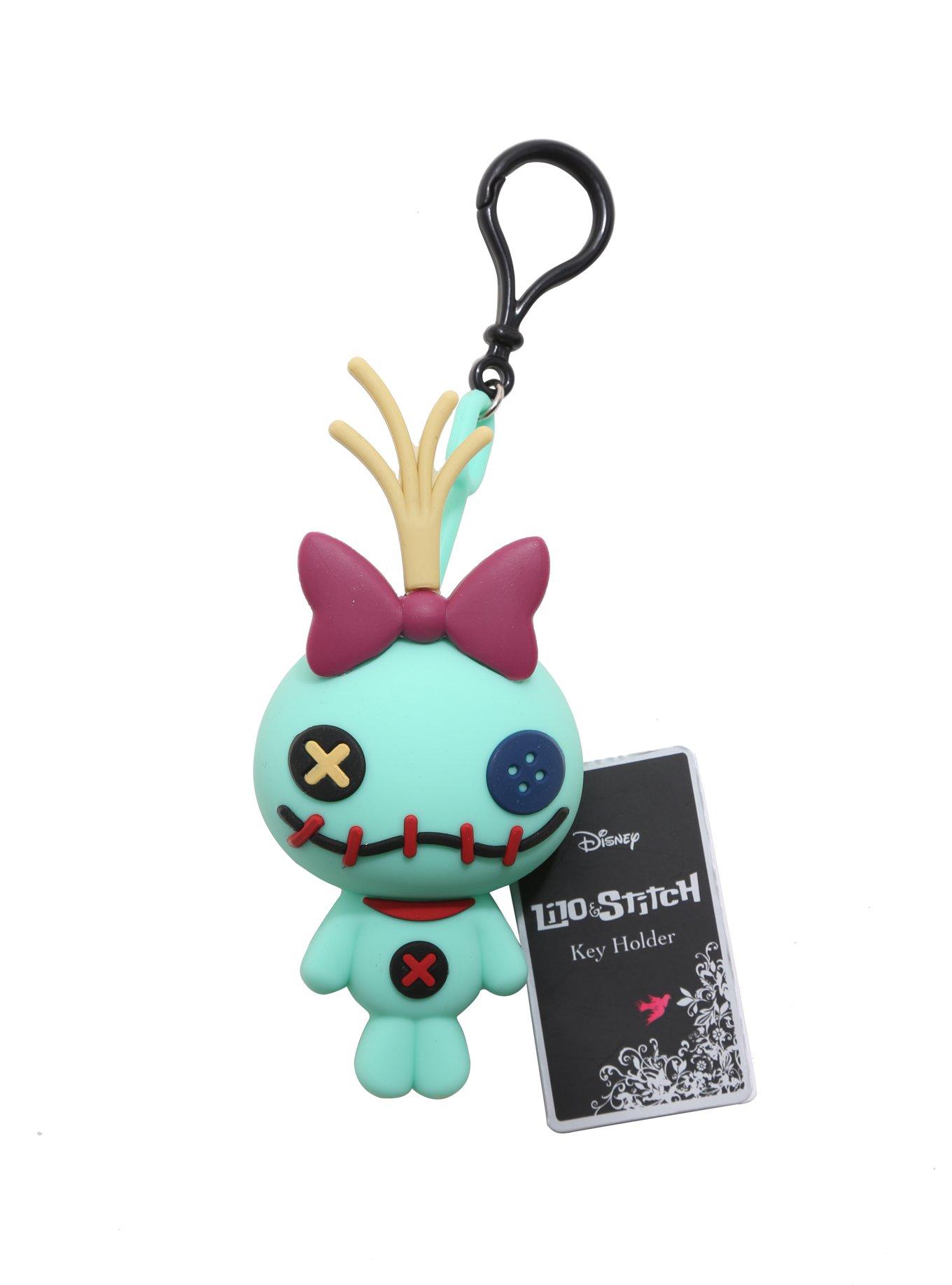 2023 Disney Stitches Keychains Doll Scrump Lilo Stitch Car Key